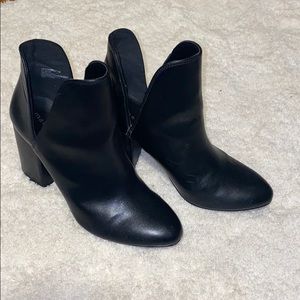 Black ankle boots